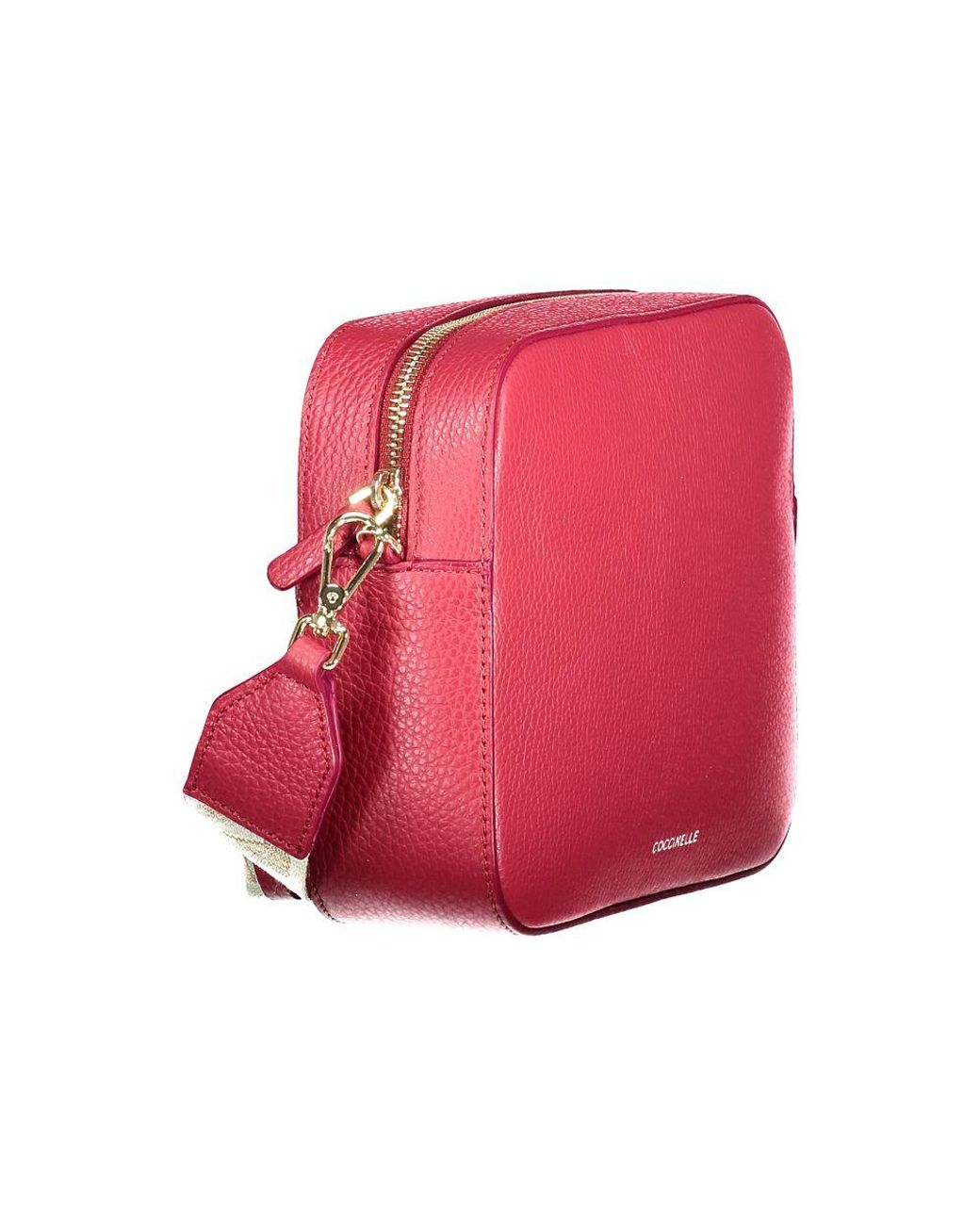 Coccinelle Pink Leather Bag