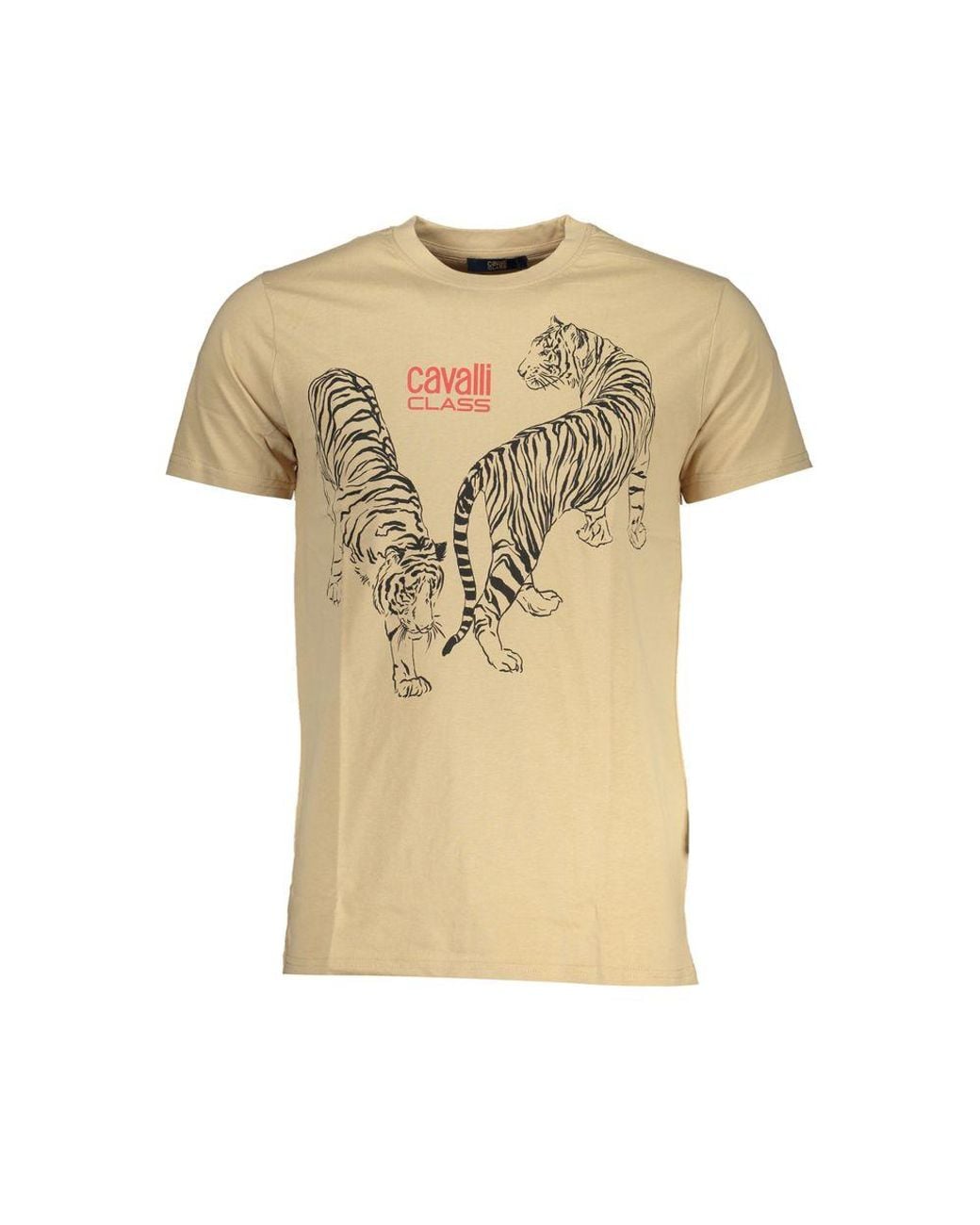 Roberto Cavalli Natural T-Shirts for men