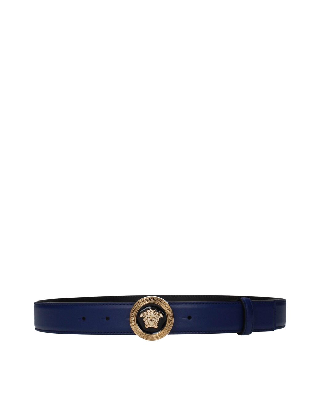 Versace Blue Belt Leather/Electric