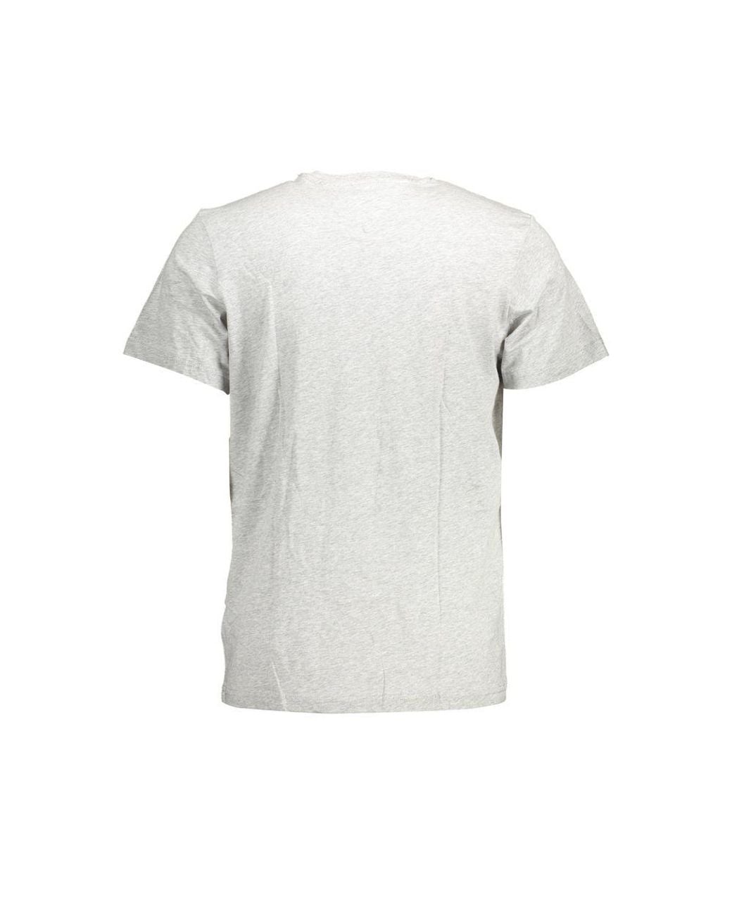 Tommy Hilfiger White Cotton T-Shirt for men