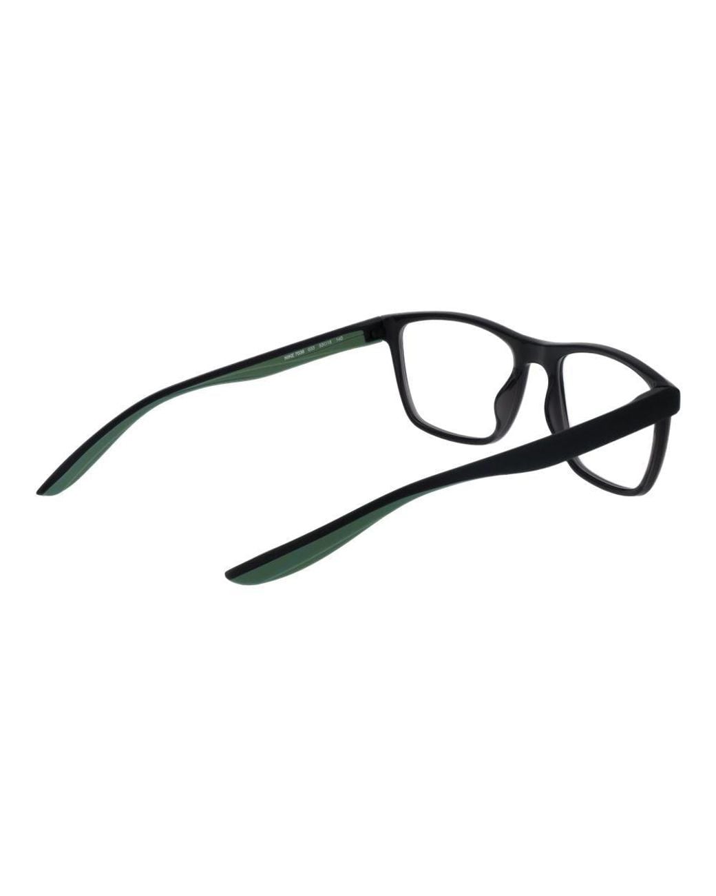 Nike Black Stainless Steel Glasses (Frames) Accessory