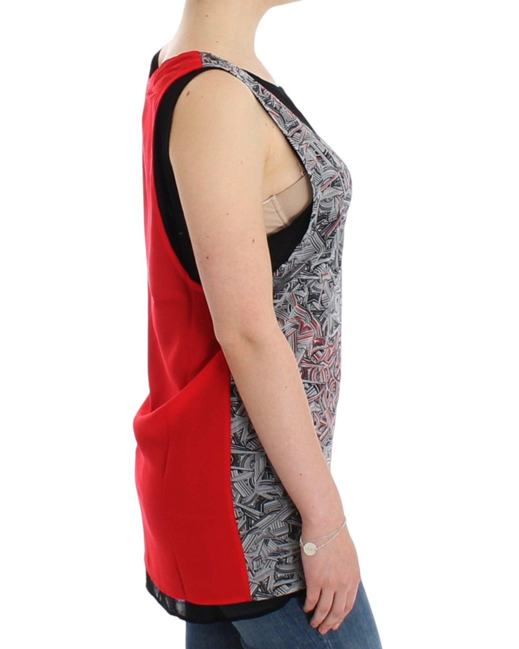 CoSTUME NATIONAL Black Sleeveless Top
