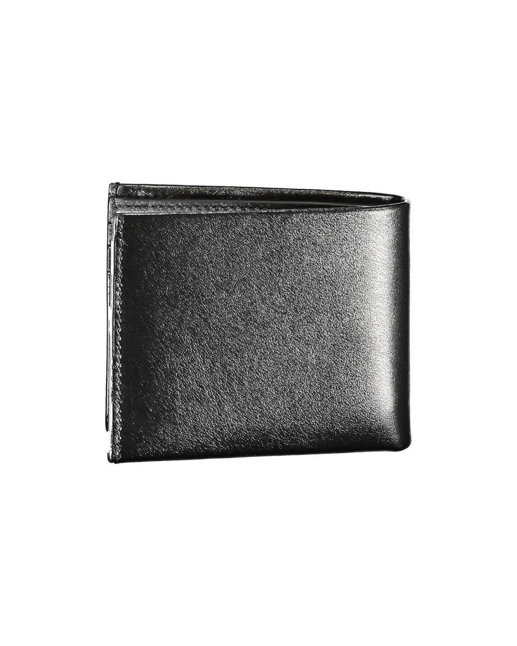 Calvin Klein Black Leather Wallet for men