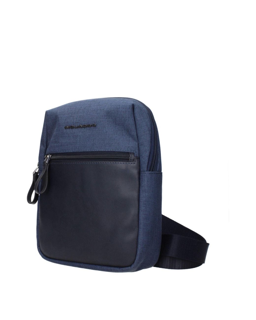 Piquadro Blue Fabric Crossbody Bags