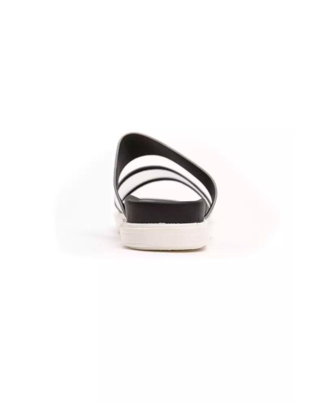 Péché Originel Metallic Silver Polyethylene Sandal