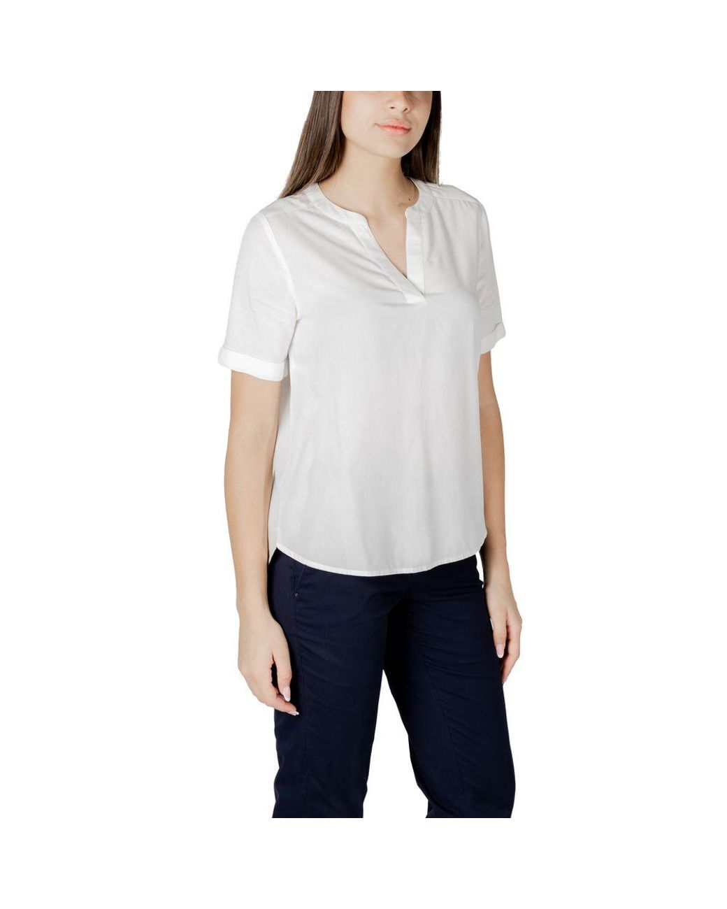 Street One White Viscose Shirt
