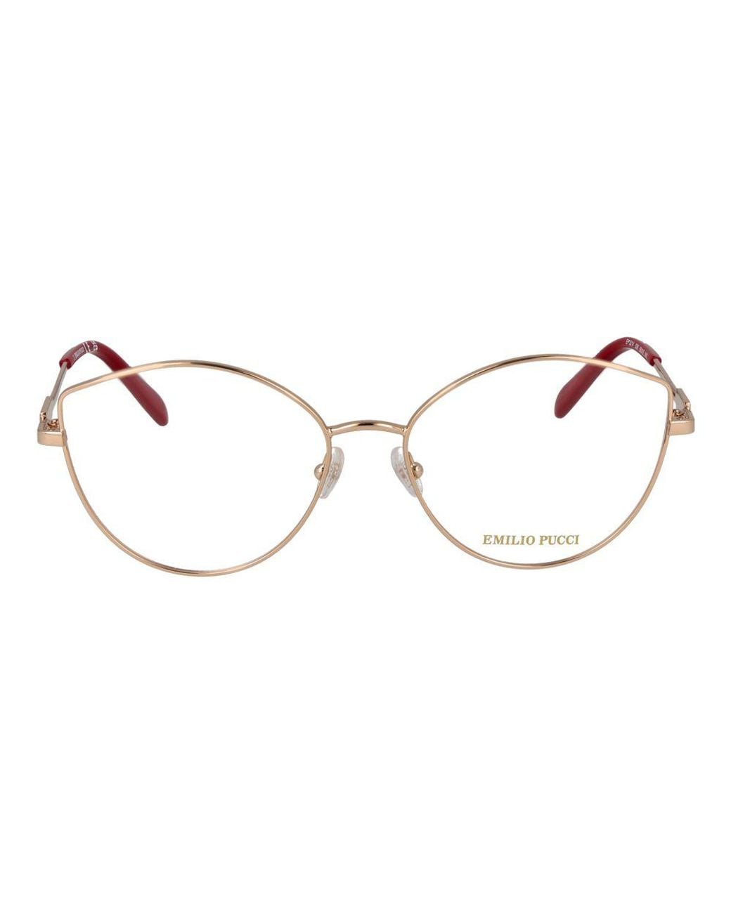 Emilio Pucci Metallic Metal Glasses (Frames)