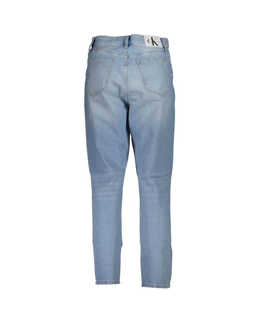 Calvin Klein Blue Cotton Jeans