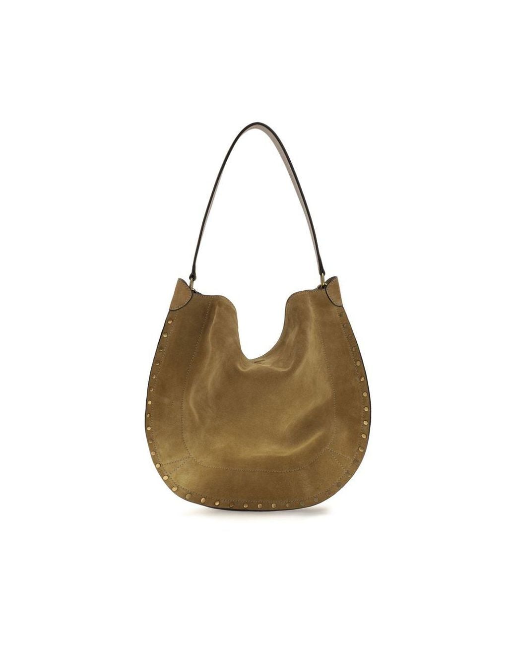 Isabel Marant Metallic Oskan Soft Shoulder Bag