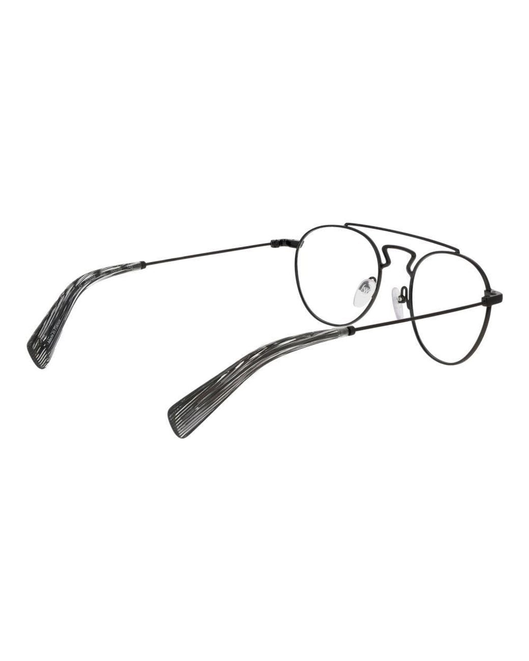 Yohji Yamamoto Brown Glasses for men