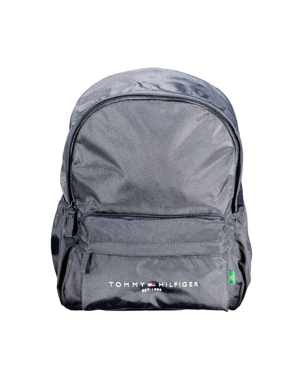 Tommy Hilfiger Gray Polyester Backpack for men