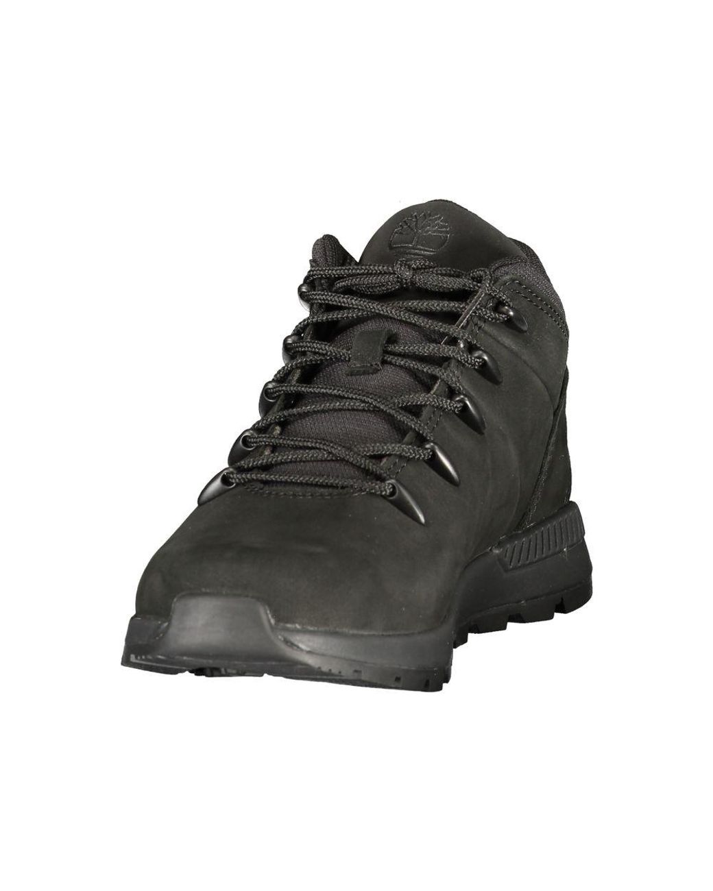 Timberland Black Nero Leather 's Sneaker