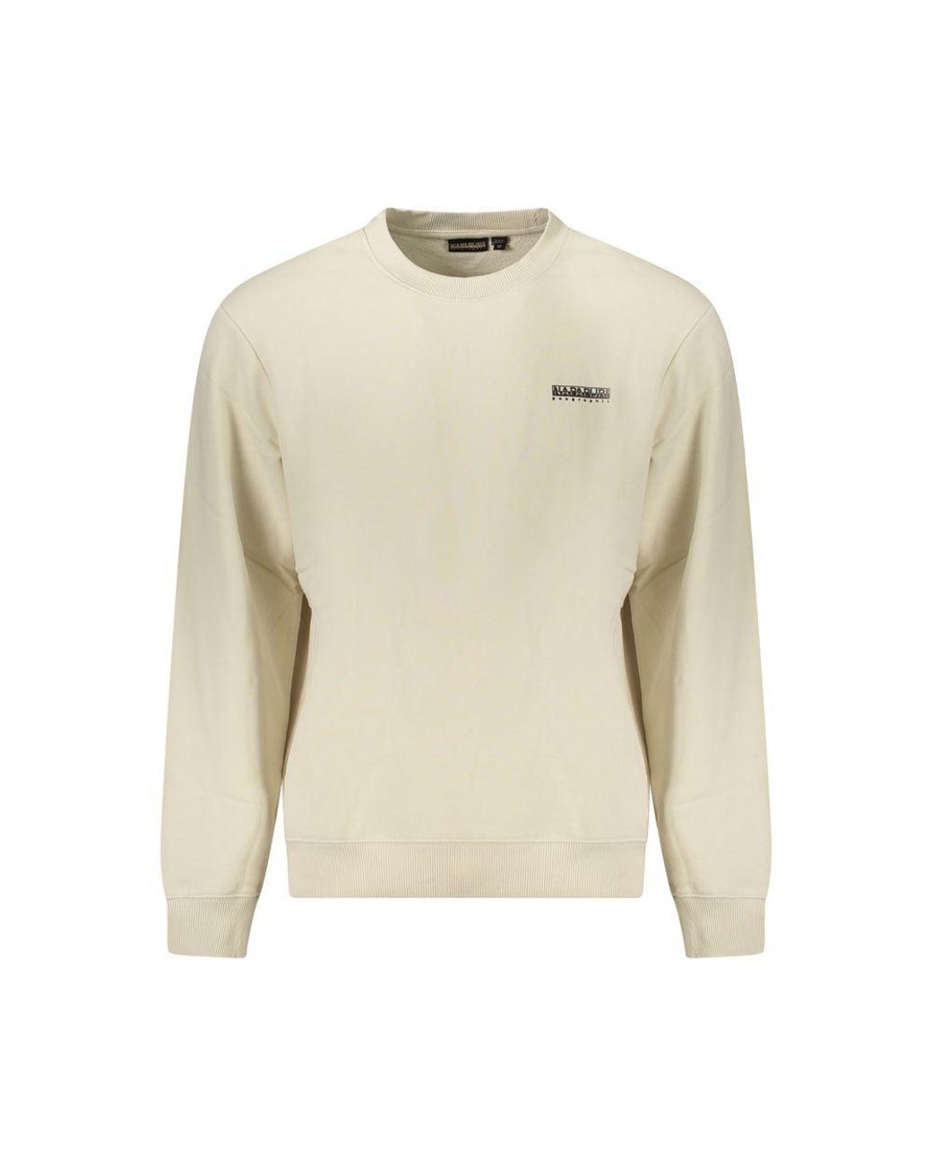 Napapijri Natural Cotton Sweater for men
