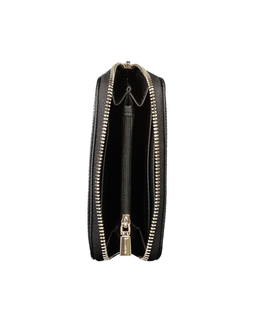 Guess Gray Black Polyethylene Wallet