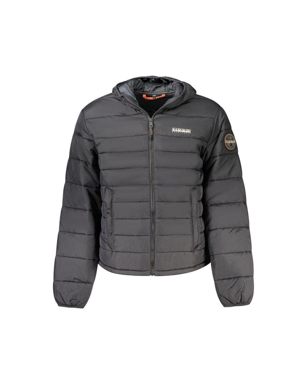Napapijri Gray Polyamide Jacket for men
