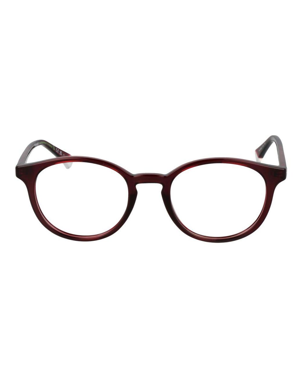 Polaroid Brown Burgundy Polyamide Glasses (frames)