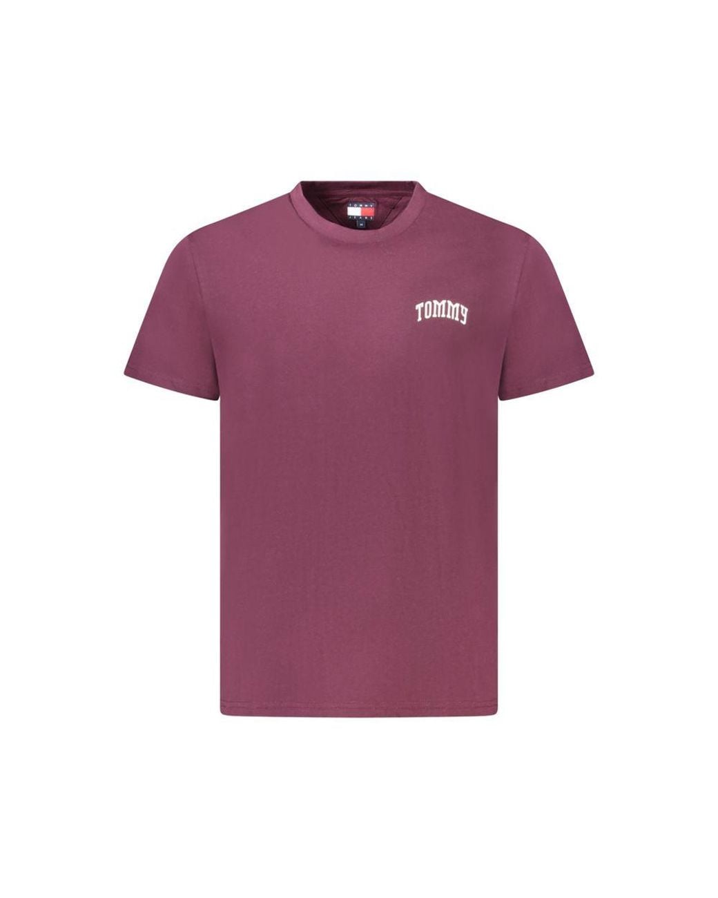 Tommy Hilfiger Purple Viola Cotton Men's T for men