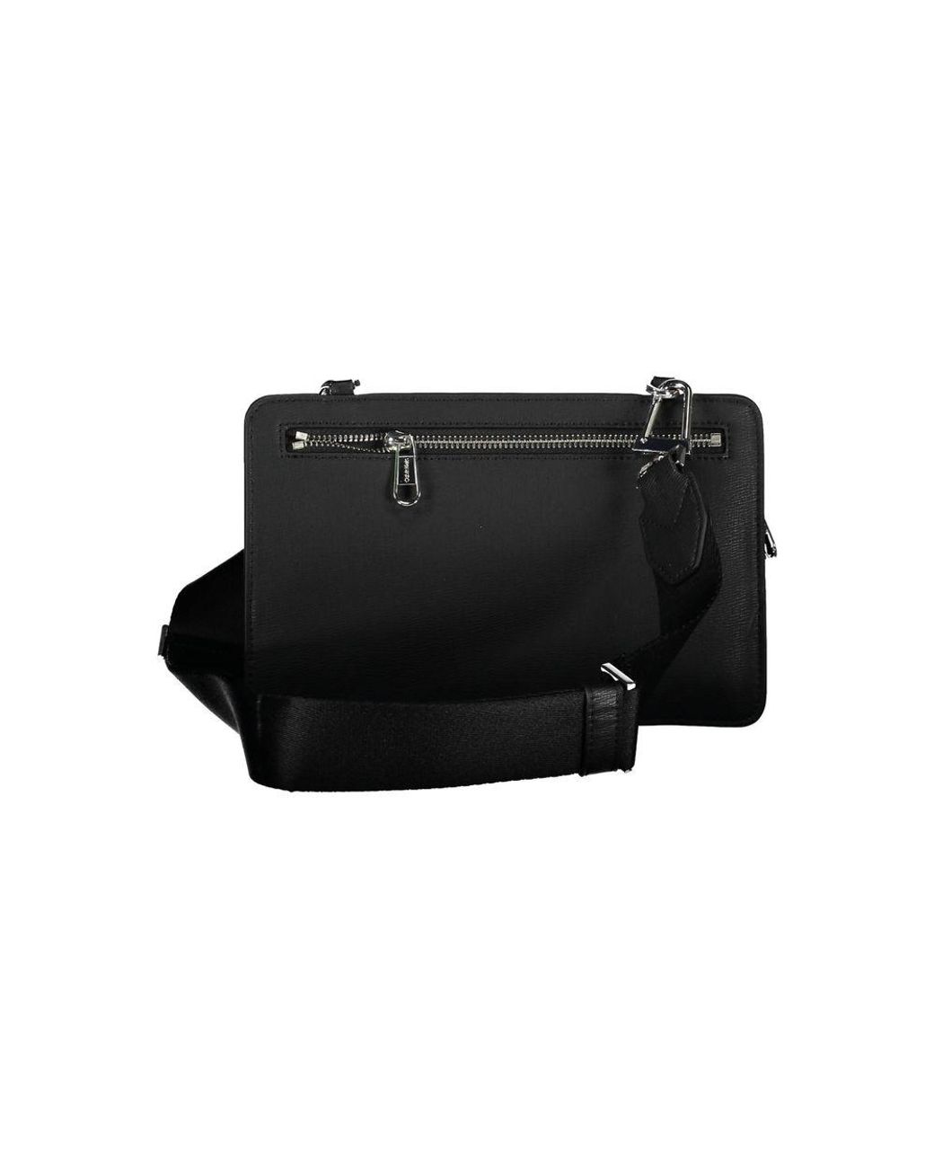 Calvin Klein Black Polyester Shoulder Bag for men