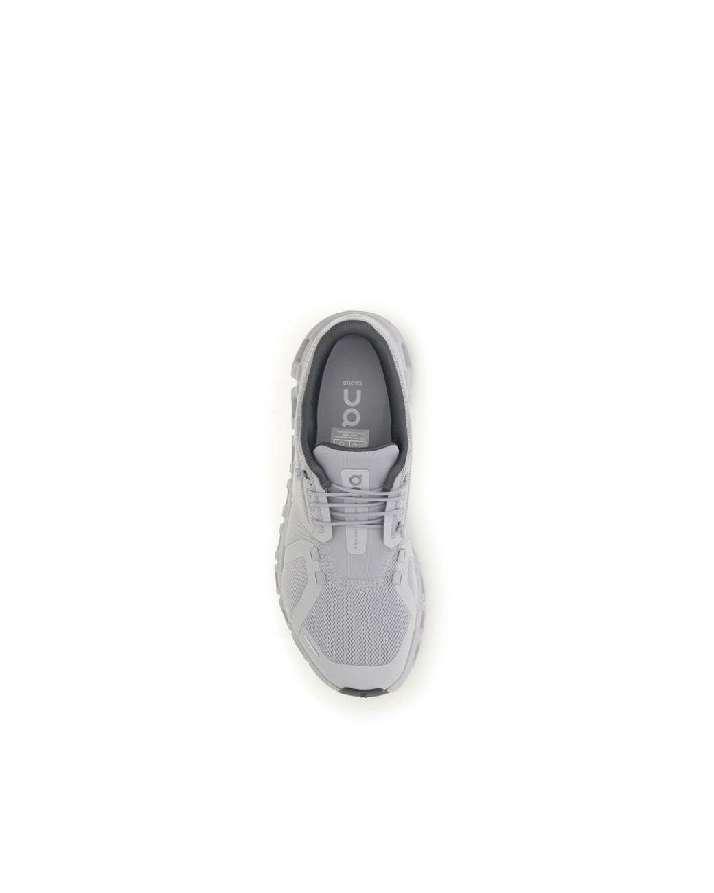 On Shoes White Polyester Athletic Sneakers