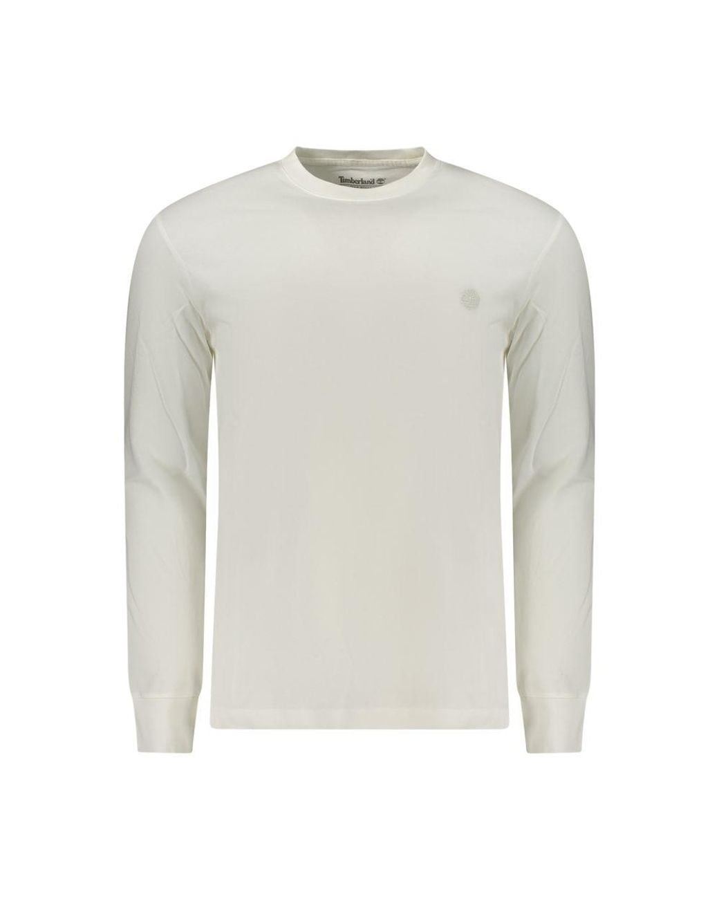 Timberland White Cotton Men's T for men