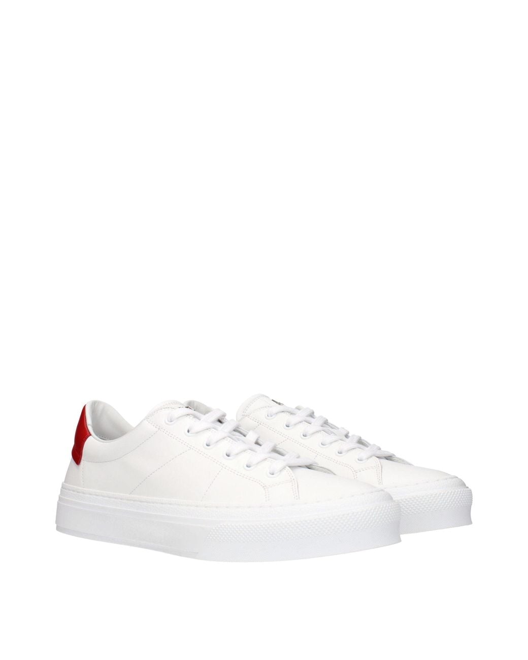 Givenchy White Leather Sneakers for men