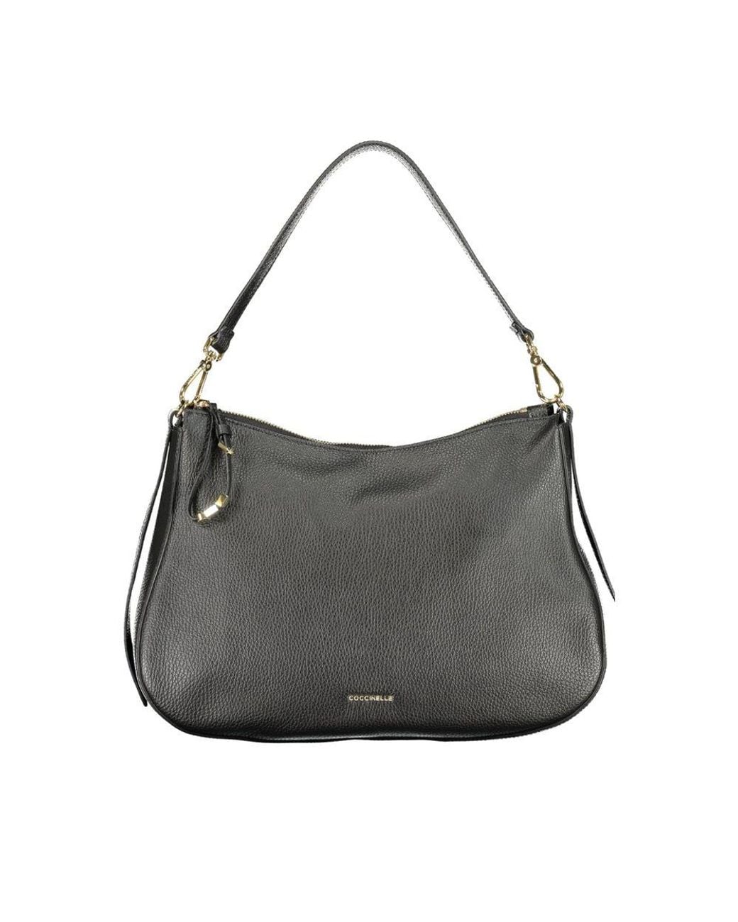 Coccinelle Gray Nero Leather 's Bag