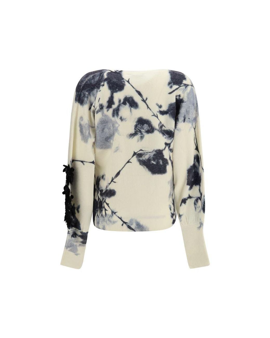 Blumarine Natural Cashmere Sweater