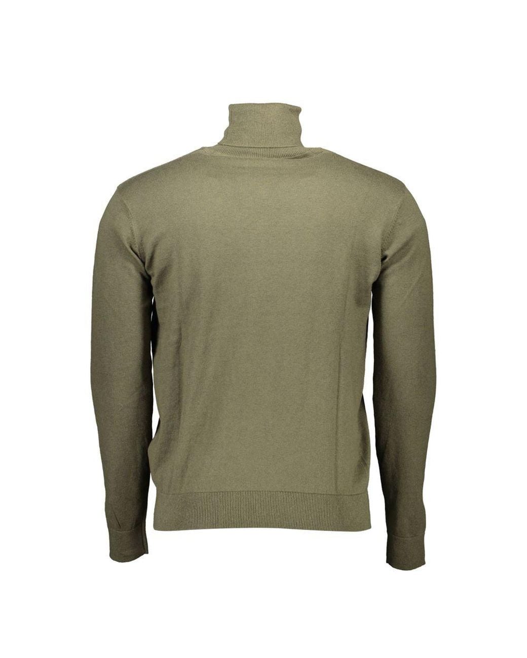 U.S. POLO ASSN. Green Cotton Sweater for men
