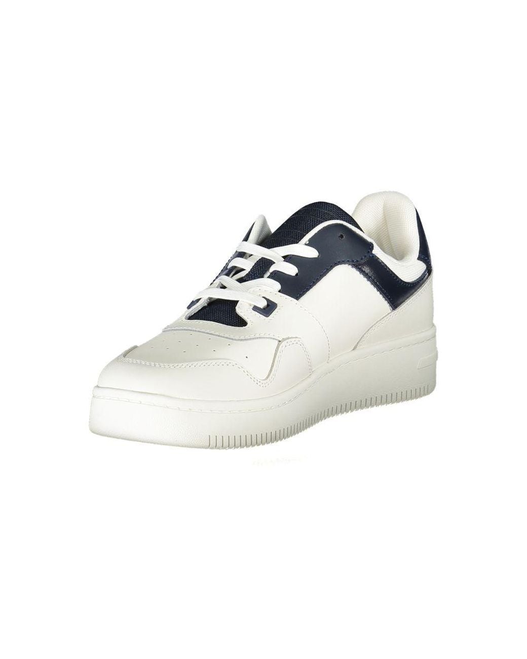 Tommy Hilfiger Blue Blu Leather Sneaker for men