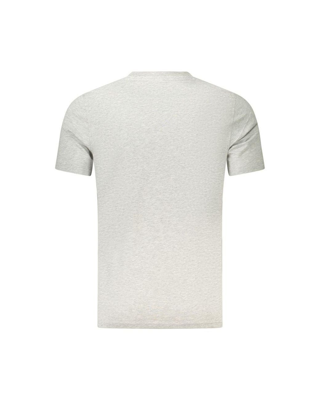 K-Way Gray Cotton Men's T-shirt - S for men