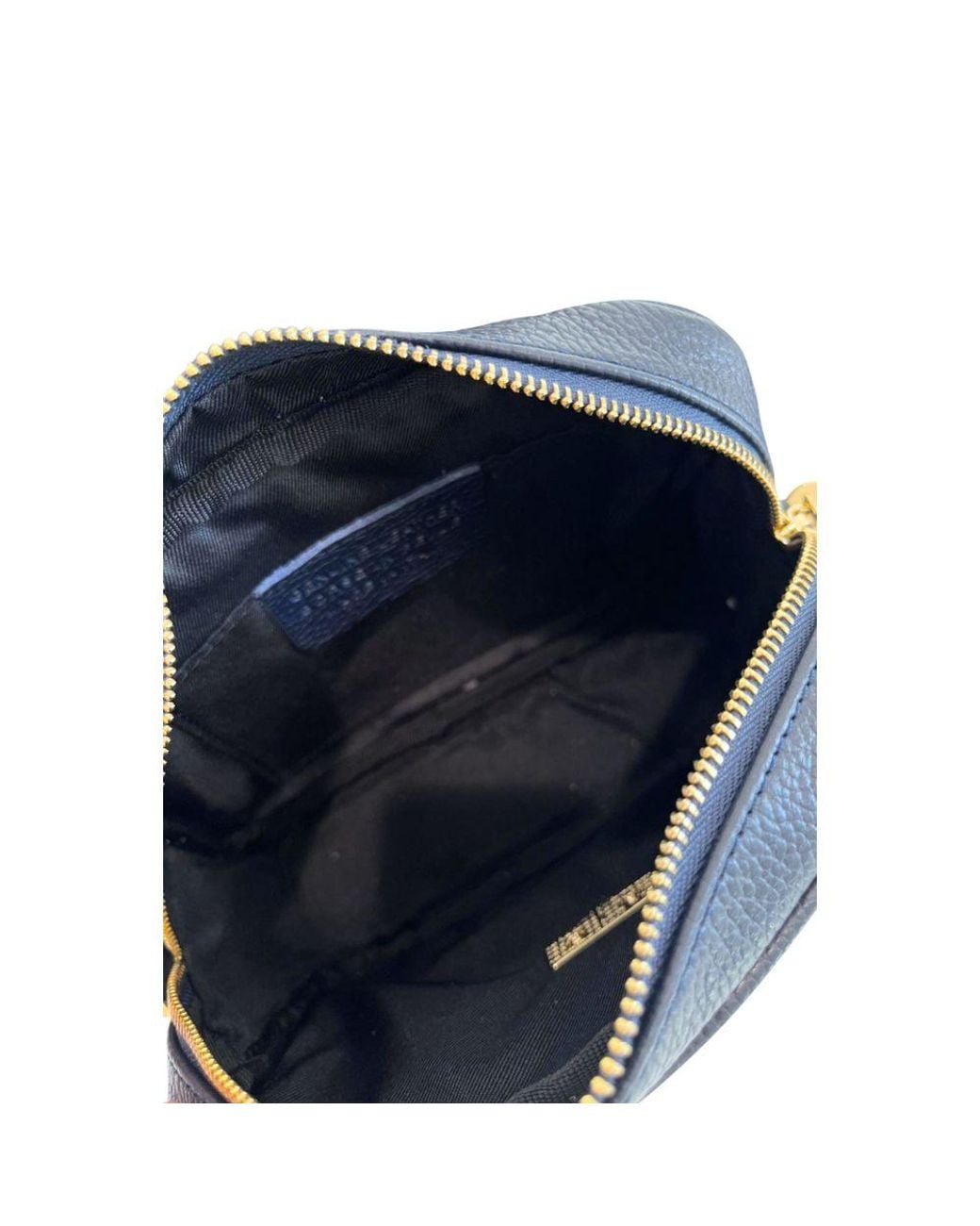Baldinini Blue Leather Crossbody Bag