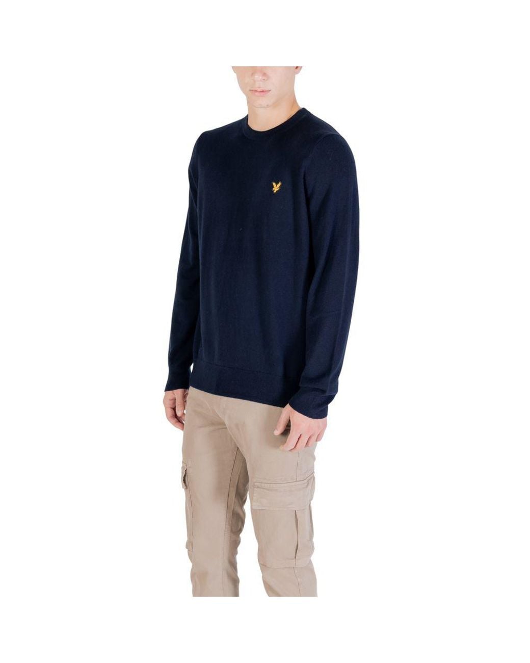 Lyle & Scott Blue Cotton Sweatshirt for men