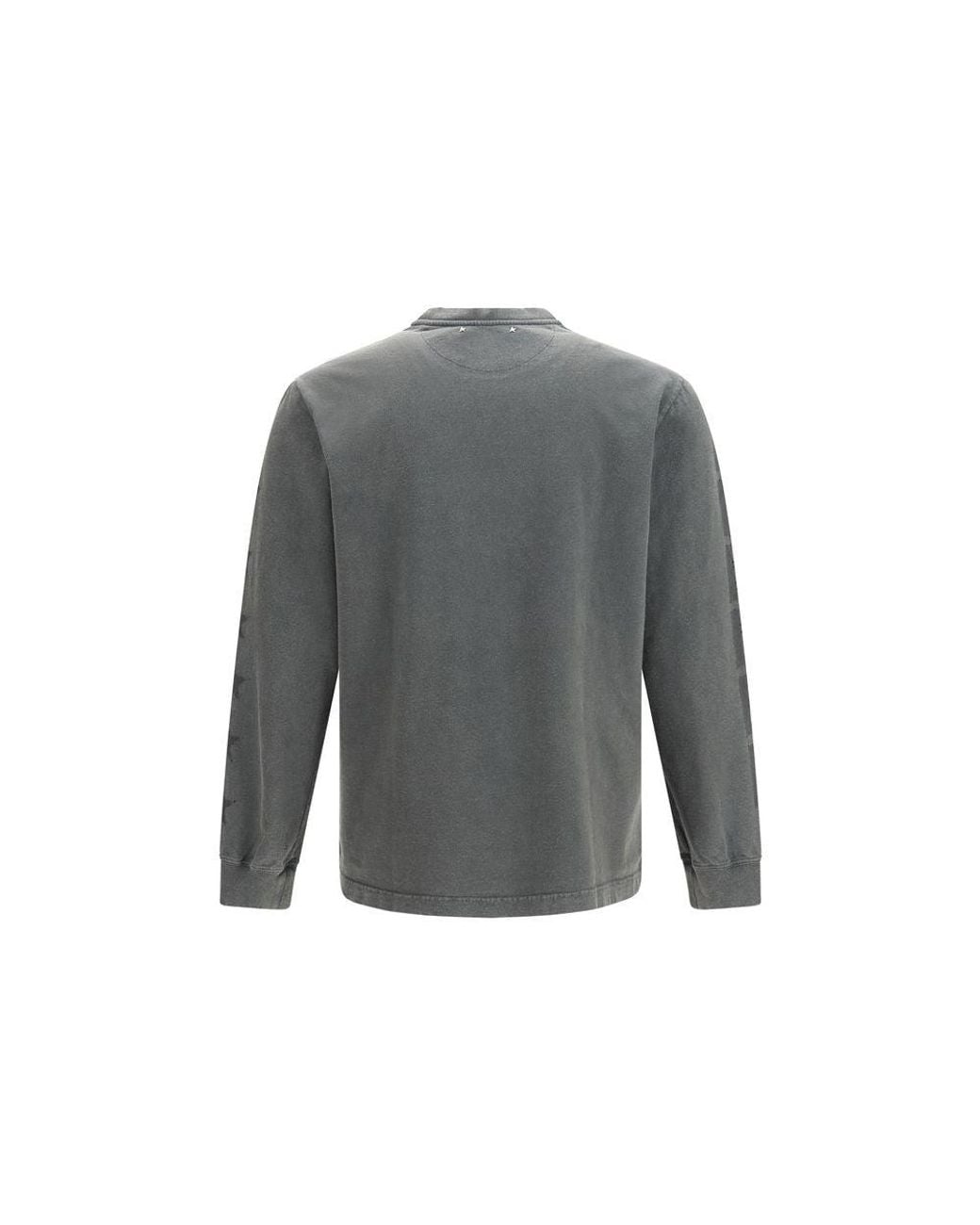 Golden Goose Deluxe Brand Gray Cotton Sportswear for men