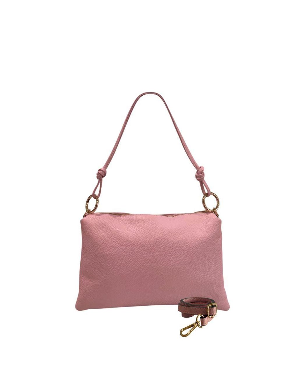 Baldinini Pink Leather Bag