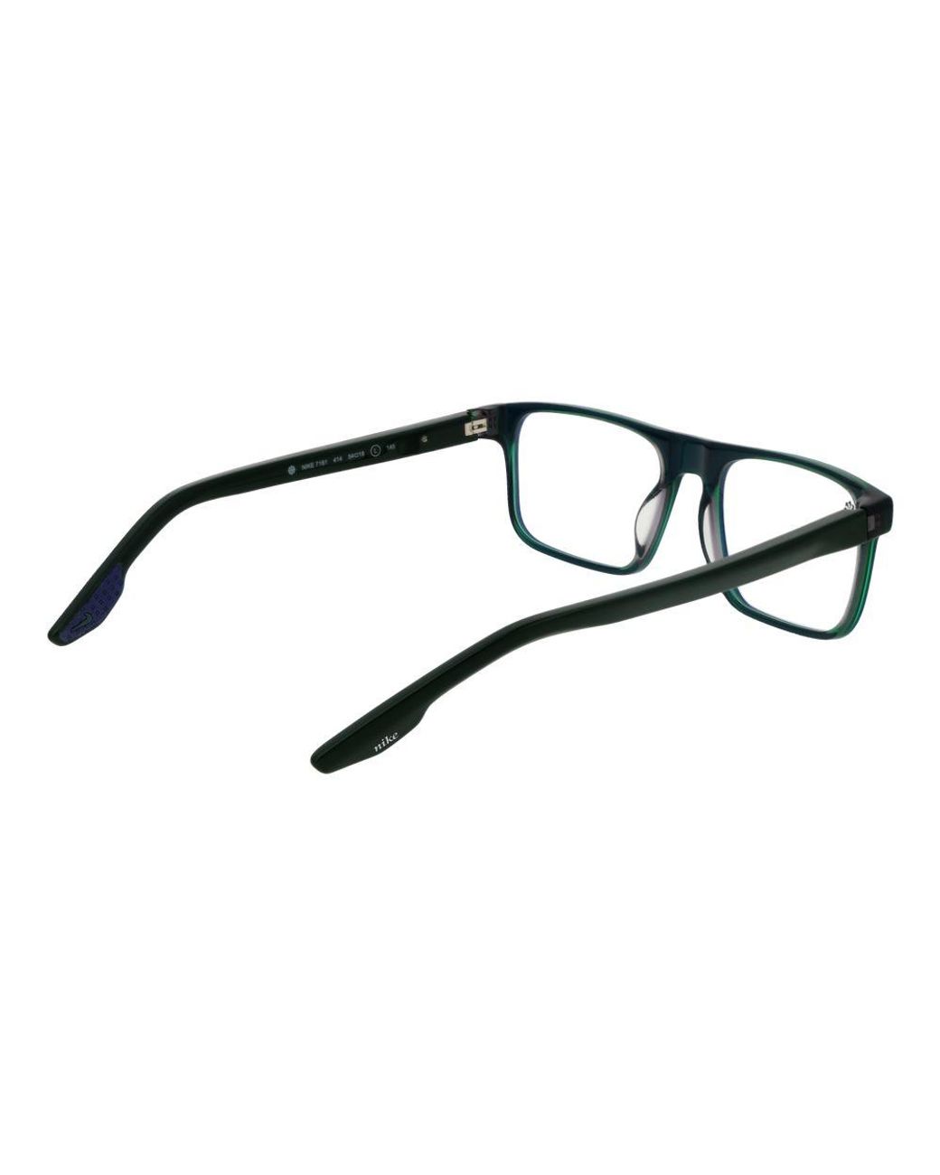 Nike Black Blue Acetate Glasses (frames) for men