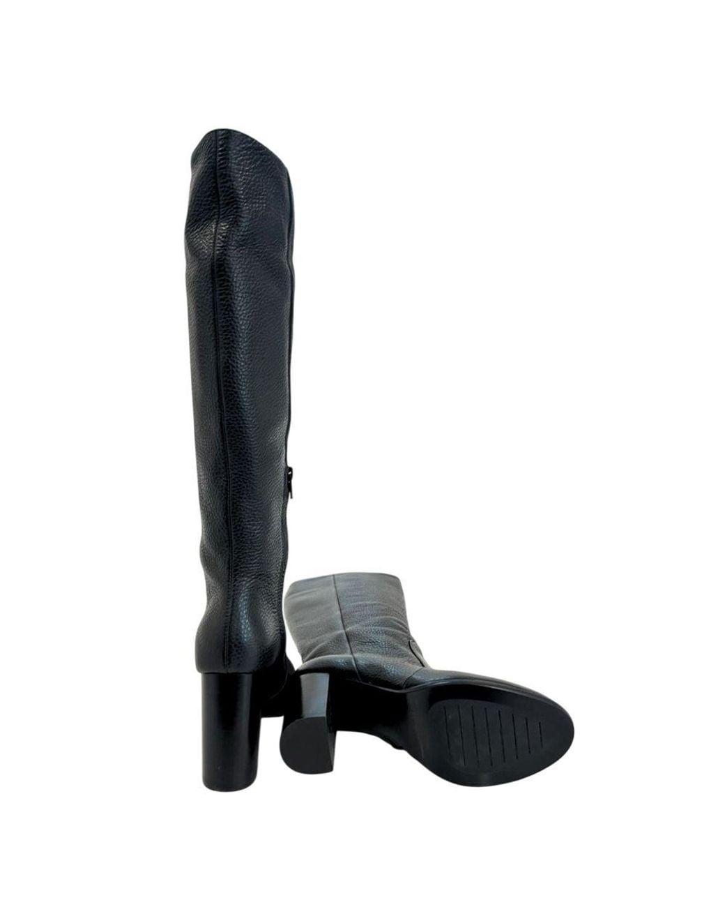 Borbonese Black Leather Boot