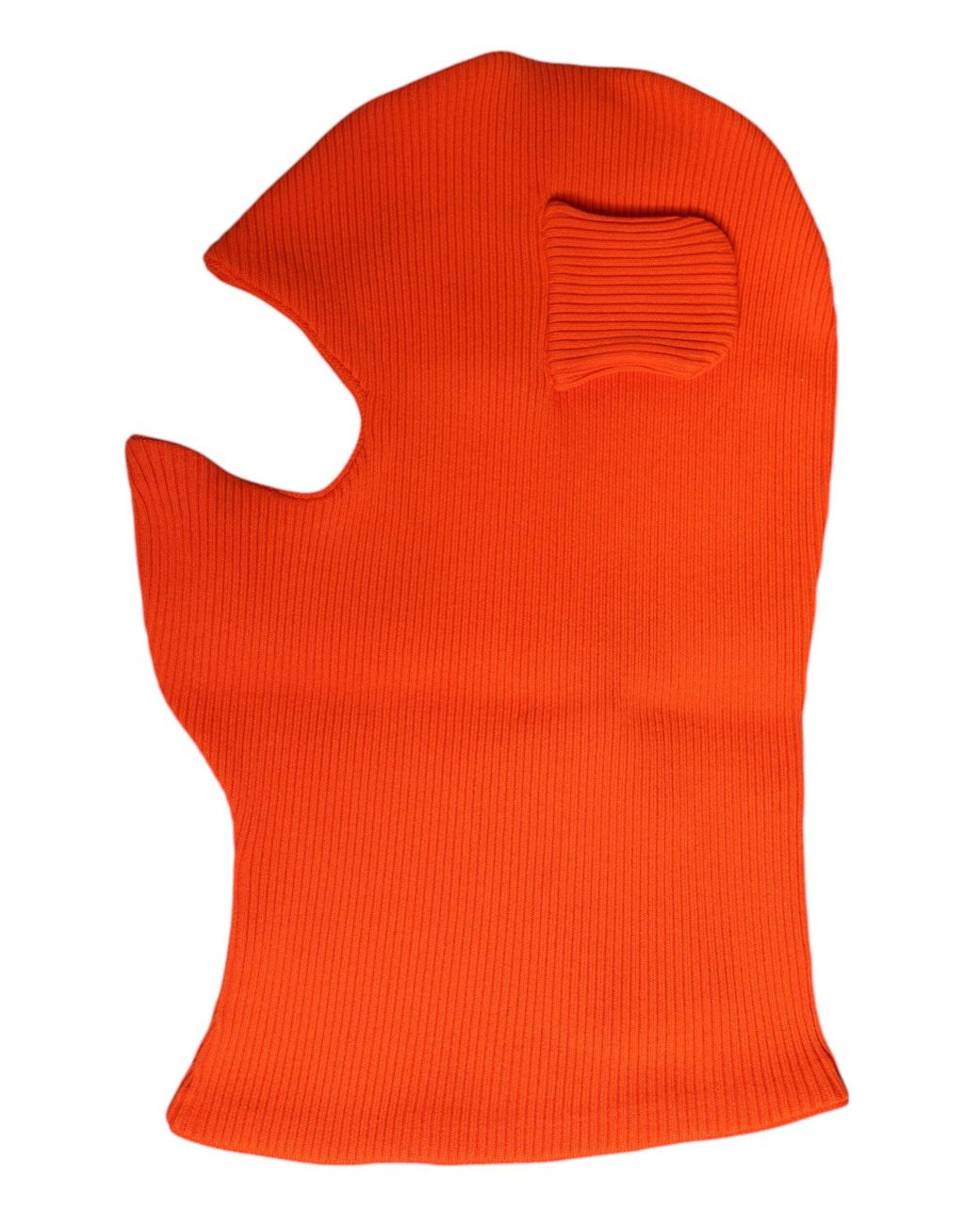 Dolce & Gabbana Orange Cotton Whole Head Wrap Balaclava Hat for men