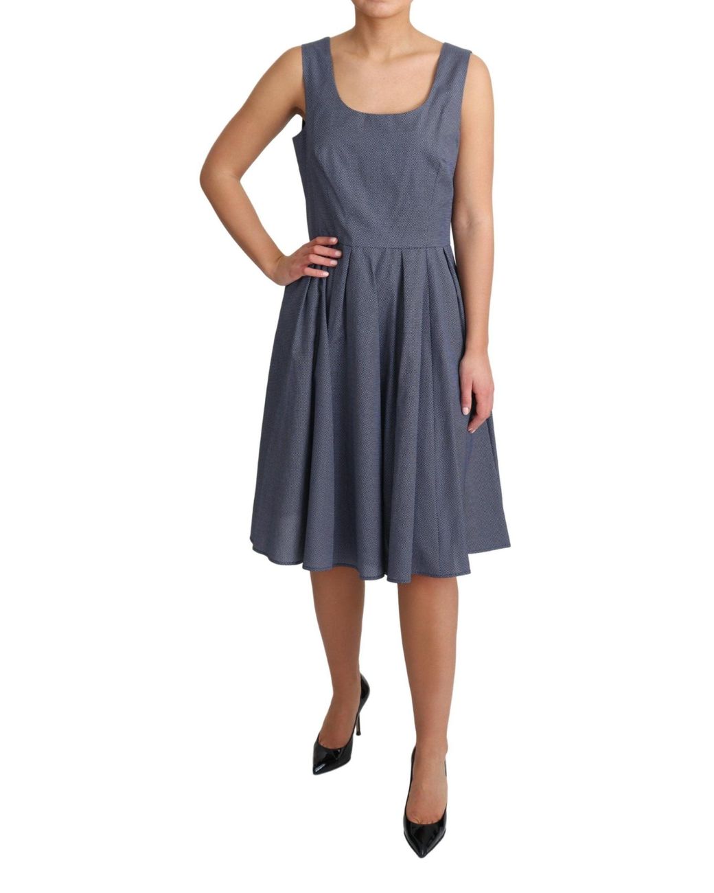 Dolce & Gabbana Blue Midi Dresses