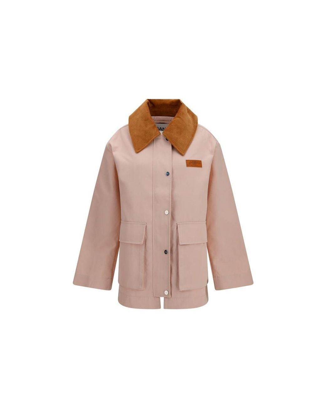 Ganni Pink Multicolor Polyester Full