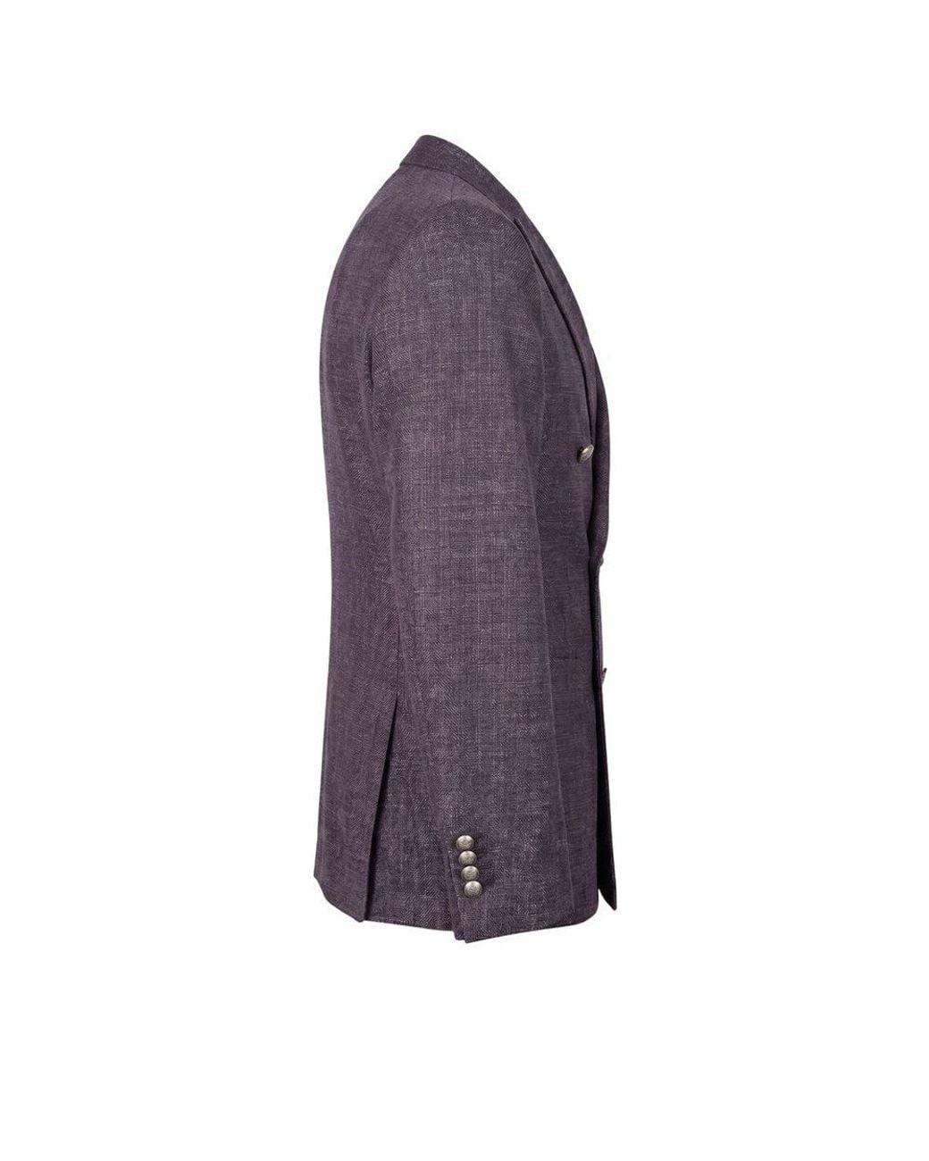 Peserico Blue Wool Jacket for men