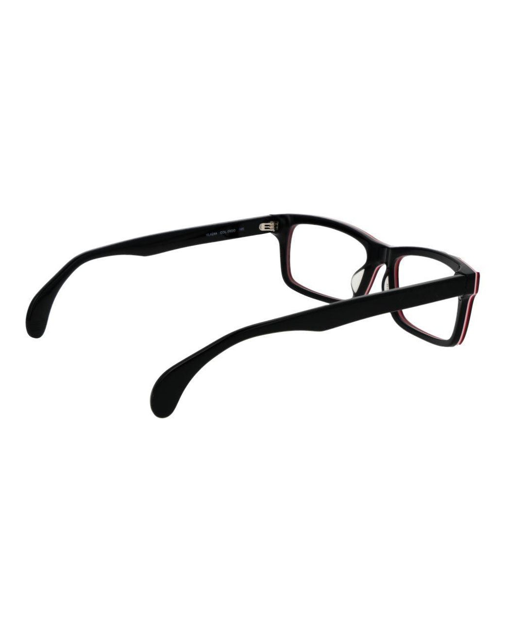 Lozza Black Cellulose Acetate Glasses (Frames) for men