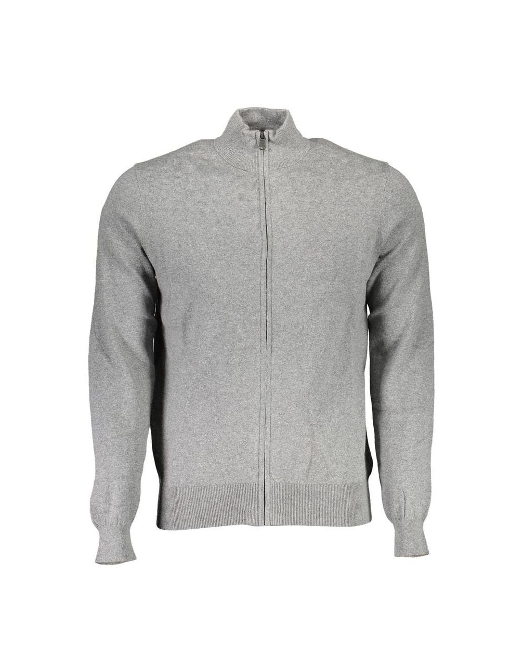 North Sails Gray Cotton Sweater for men
