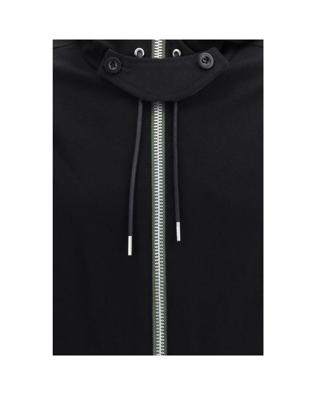 Sacai Black Wool Oves Aries Full for men