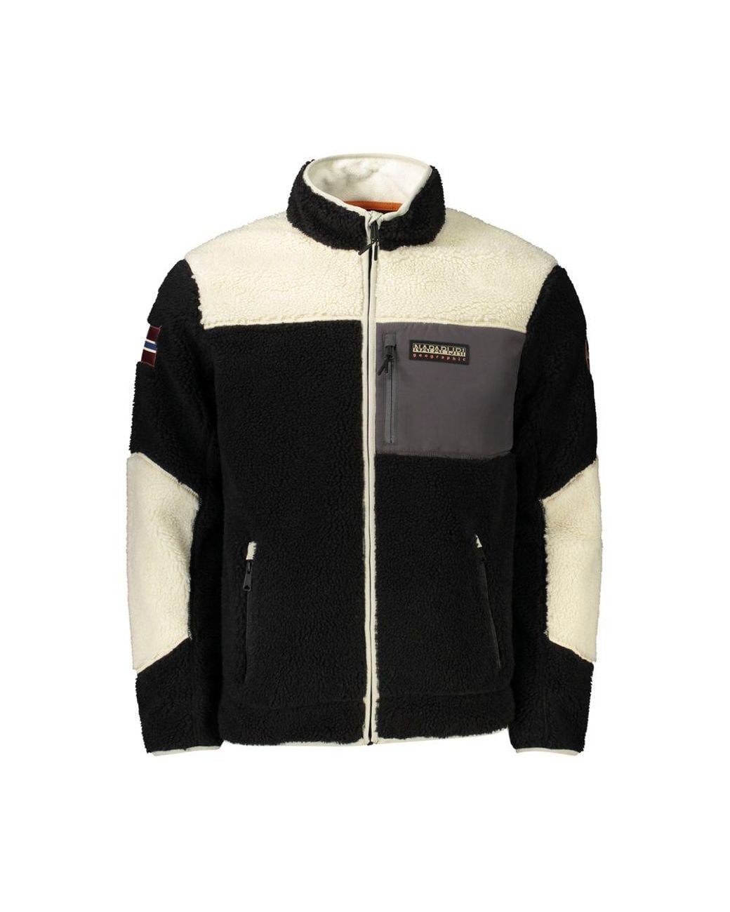 Napapijri Black Polyamide Jacket for men