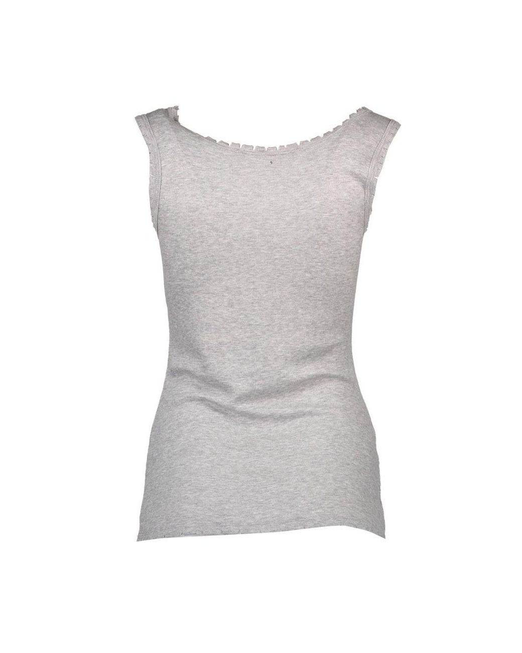 Silvian Heach Gray Grigio Viscosa T for men