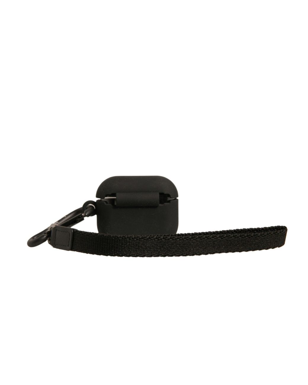 Dolce & Gabbana Black Silicone Rubber Logo Embossed Airpods Case Accessory
