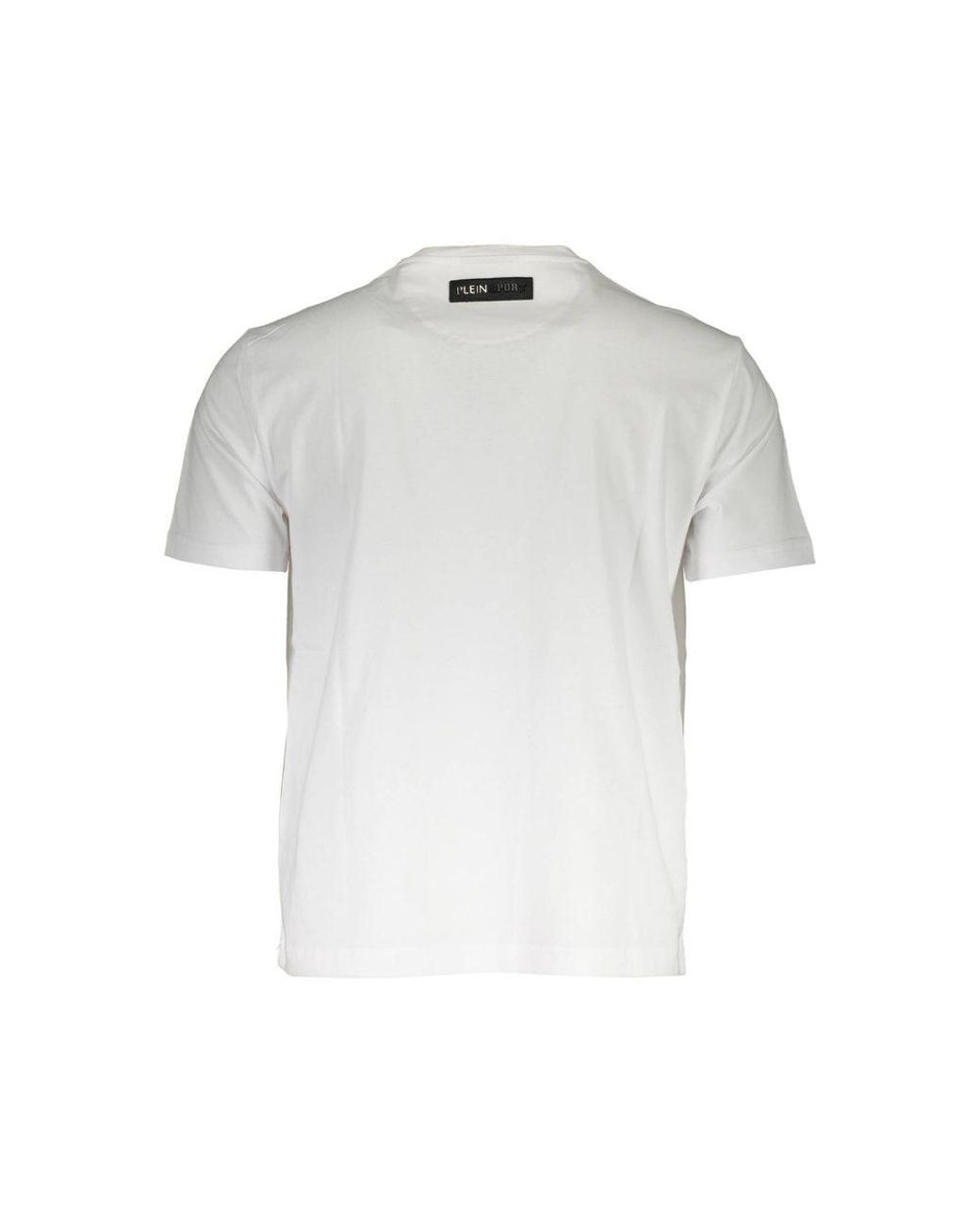 Philipp Plein Blue Cotton T-Shirt for men