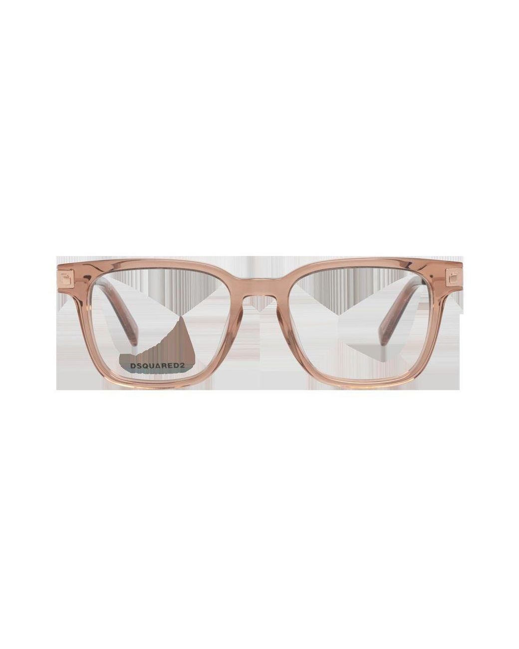 DSquared² White Multicolor Metal Glasses (frames)