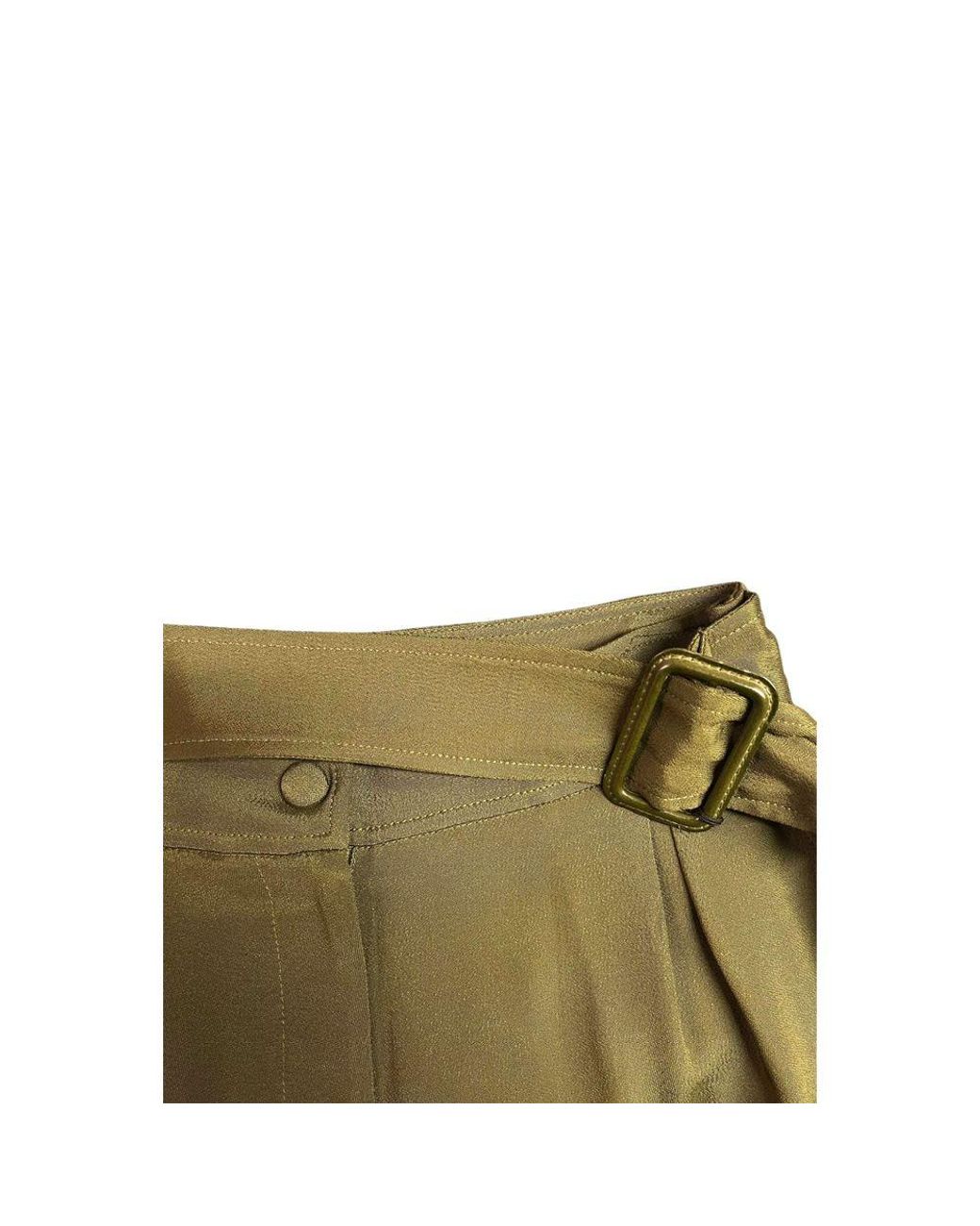 Trussardi Green Viscose Pants