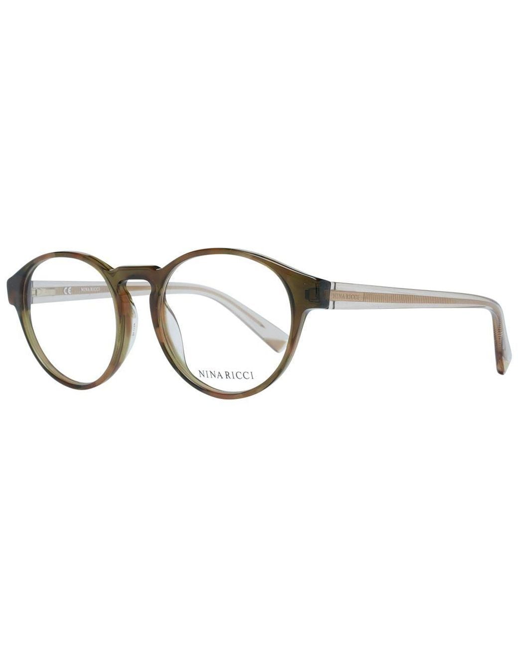 Nina Ricci Metallic Plastic Glasses (Frames)